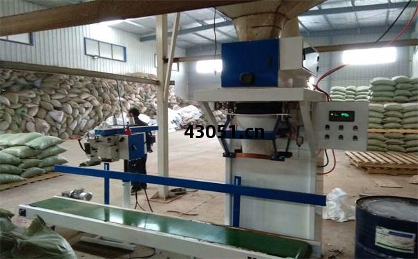 有(you)機肥(fei)定量(liang)包裝(zhuang)秤發(fa)往青島(dao)